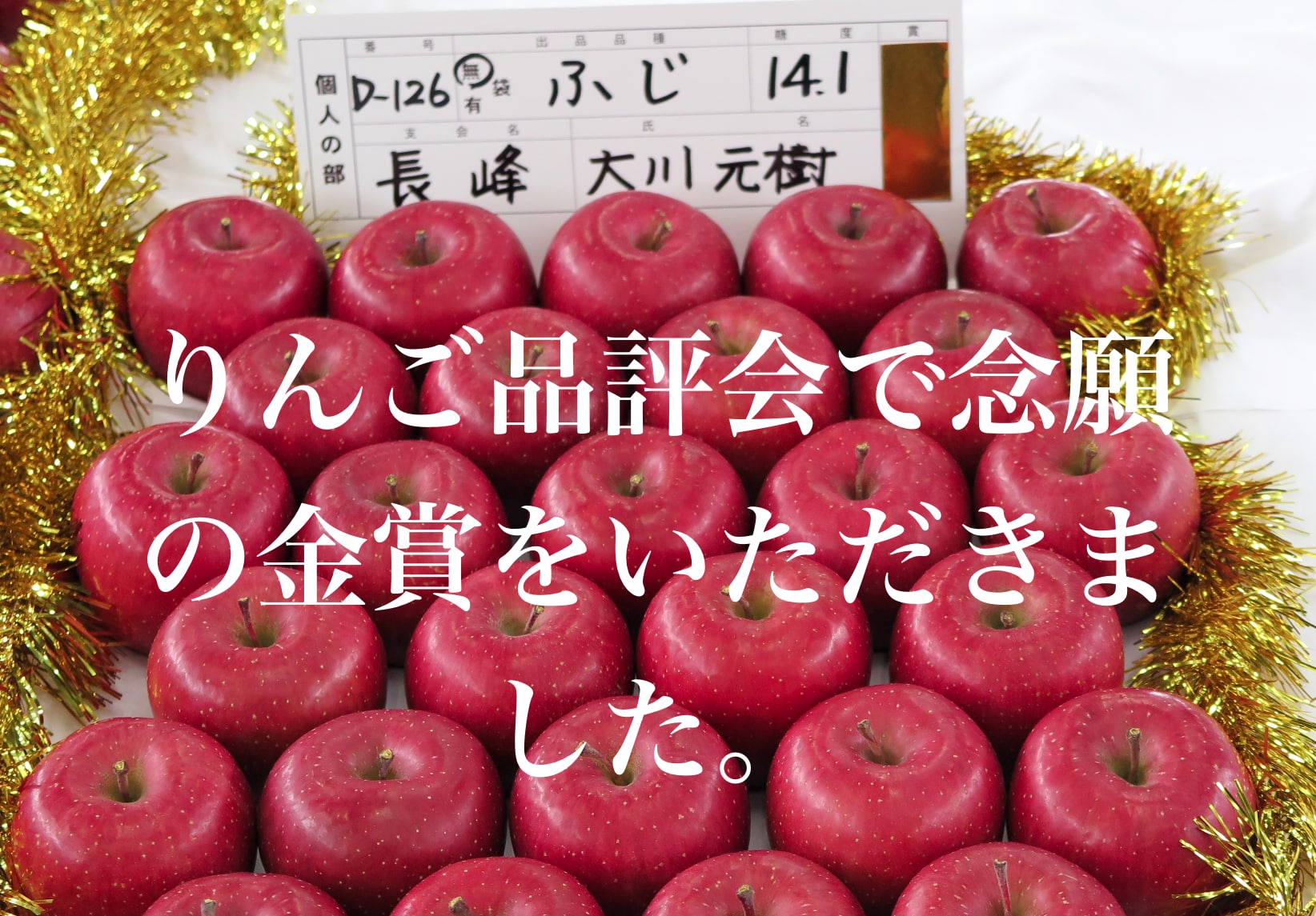 りんご通販の家族紹介。青森通販のりんご家族です。